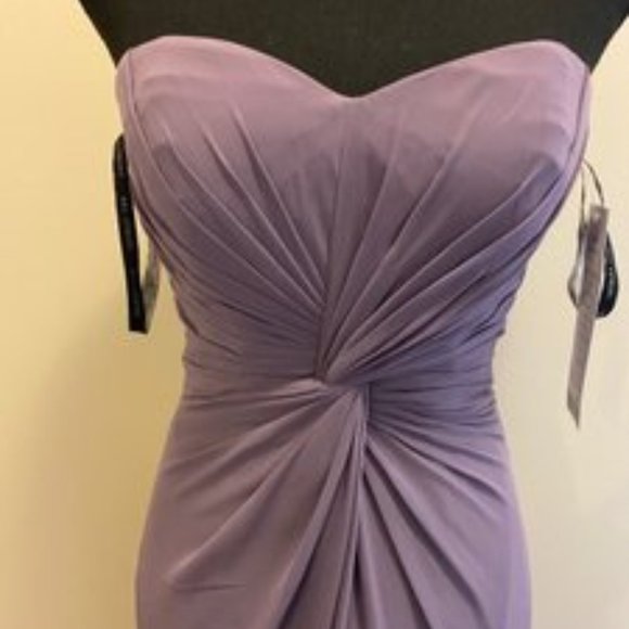 NWT Bill Levkoff Bridesmaid or formal dress Style 484 Chiffon - Picture 1 of 8